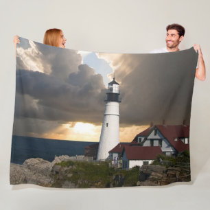 Lighthouse Large Fleece Blanket