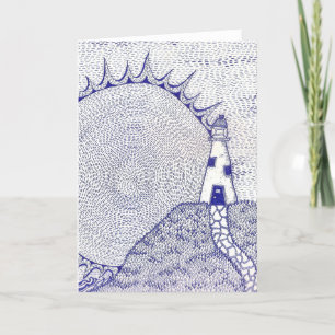 Lighthouse Note Card