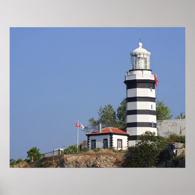 Lighthouse of Sile, Istanbul, Turkey Poster (Front)