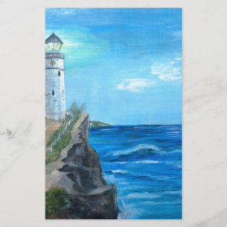 Lighthouse on the Cliffs Stationery