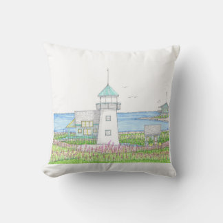 Lighthouse Outdoor Pillow