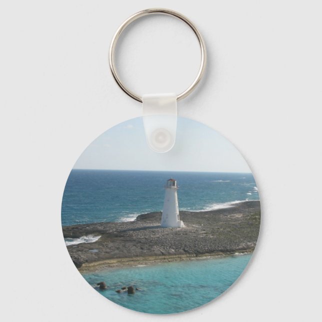 Lighthouse Photo Keychain (Front)