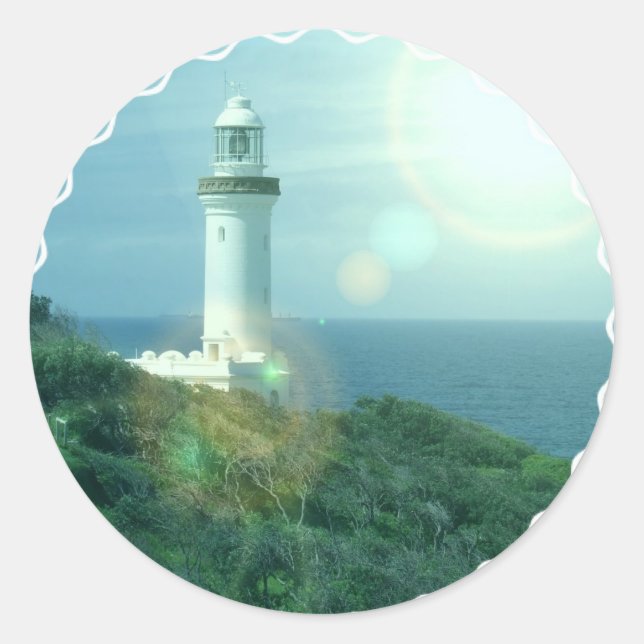 Lighthouse Photos Stickers (Front)
