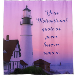 Lighthouse Pink Sky