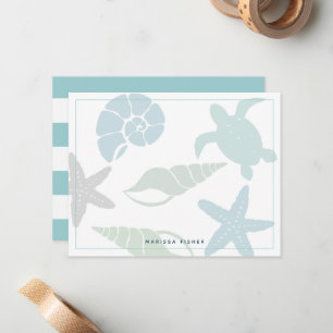 Lighthouse Pink Stationery Note Card