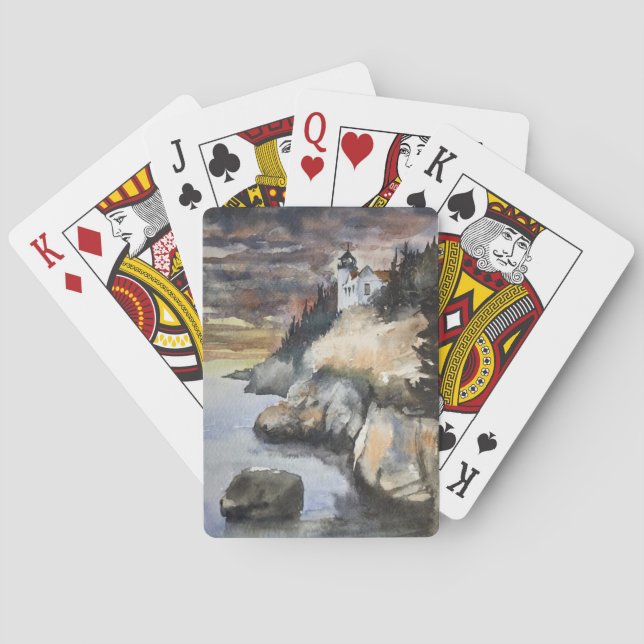 LIGHTHOUSE PLAYING CARDS (Back)