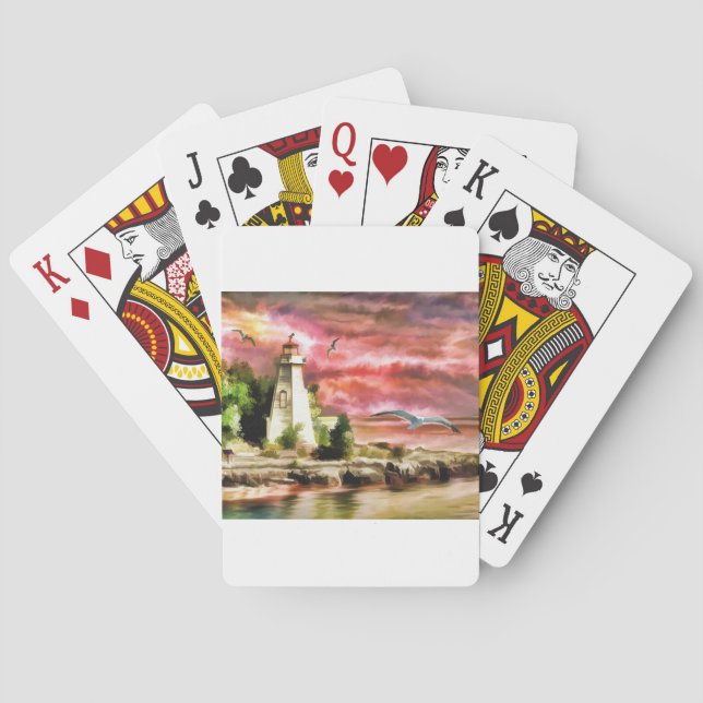 Lighthouse Playing Cards (Back)