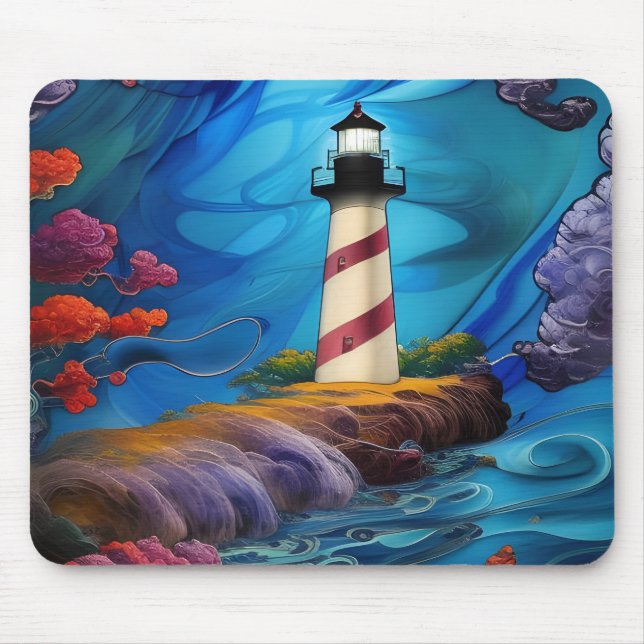 Lighthouse Point  Mouse Pad (Front)