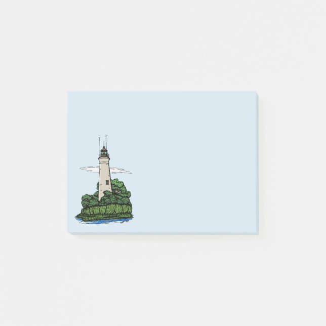 Lighthouse Post-it Notes (Front)