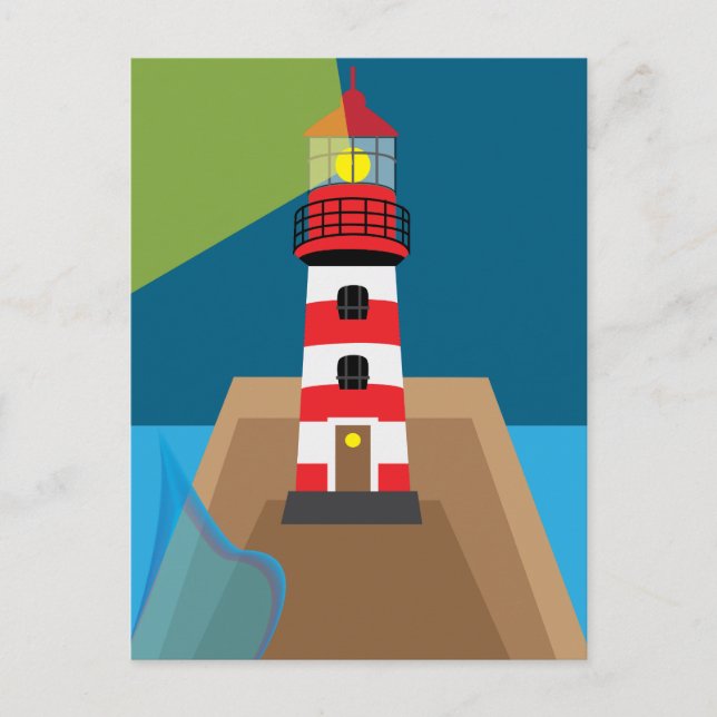 Lighthouse Postcard (Front)