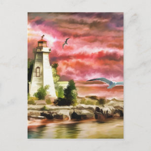 Lighthouse Postcard