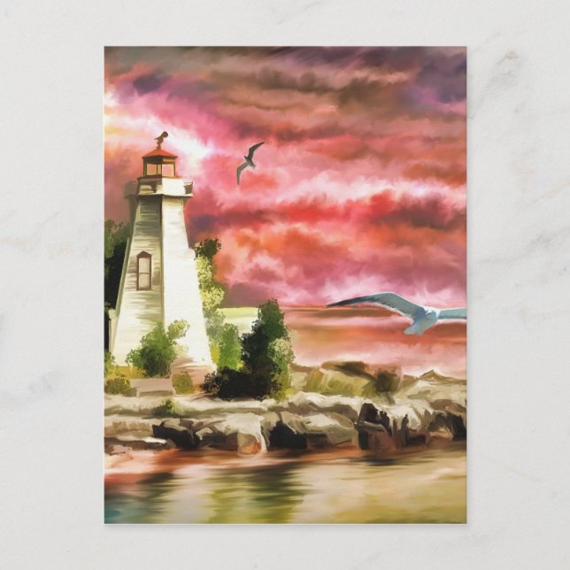 Lighthouse Postcard (Front)