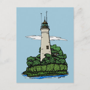 Lighthouse Postcard