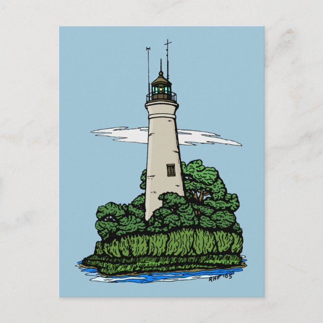 Lighthouse Postcard (Front)