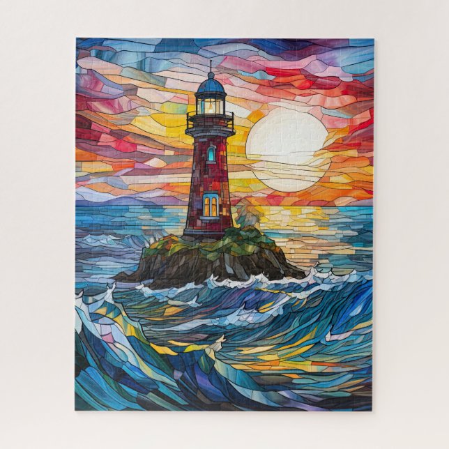 Lighthouse Puzzle (Vertical)
