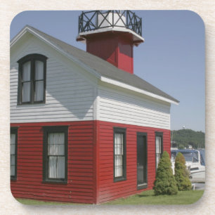 Lighthouse relocated shore in Douglas near 2 Coaster