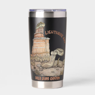 Lighthouse Rock Rattlesnake Insulated Tumbler