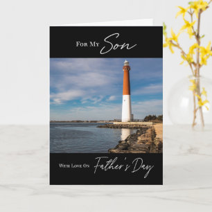 Lighthouse Seascape Father's Day for Son Card