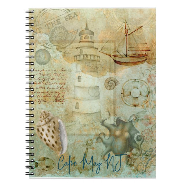 Lighthouse Spiral Journal / Livre d'invité (Devant)