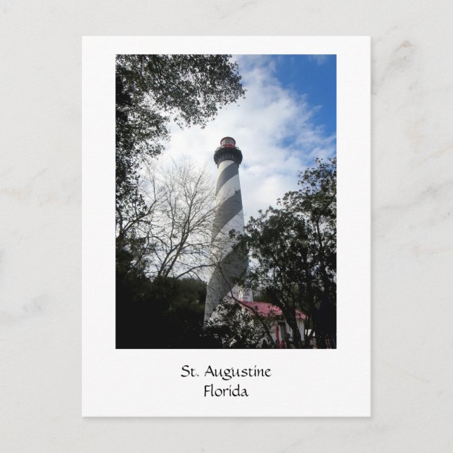 Lighthouse St. Augustine Florida 1 Postcard (Front)