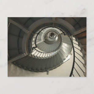 Lighthouse Stairs # 1 Postcard