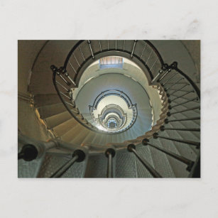 Lighthouse Stairs #2 Postcard