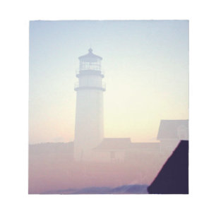Lighthouse, sticky notepad reminder
