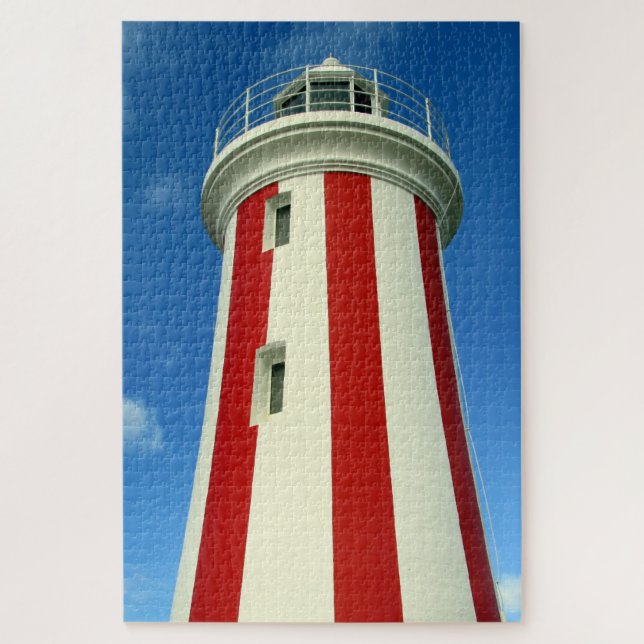 lighthouse stripe jigsaw puzzle (Vertical)