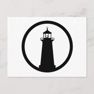 lighthouse Symbol Postcard
