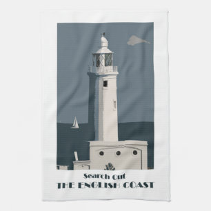 Lighthouse teatowel kitchen towel