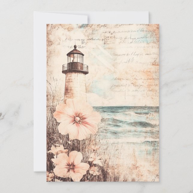 Lighthouse  thank you card (Front)
