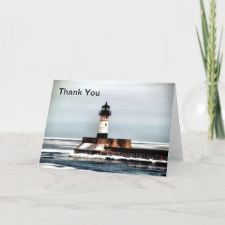 Lighthouse, Thank You Card