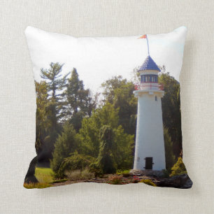Lighthouse Throw Pillow