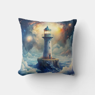Lighthouse Throw Pillow