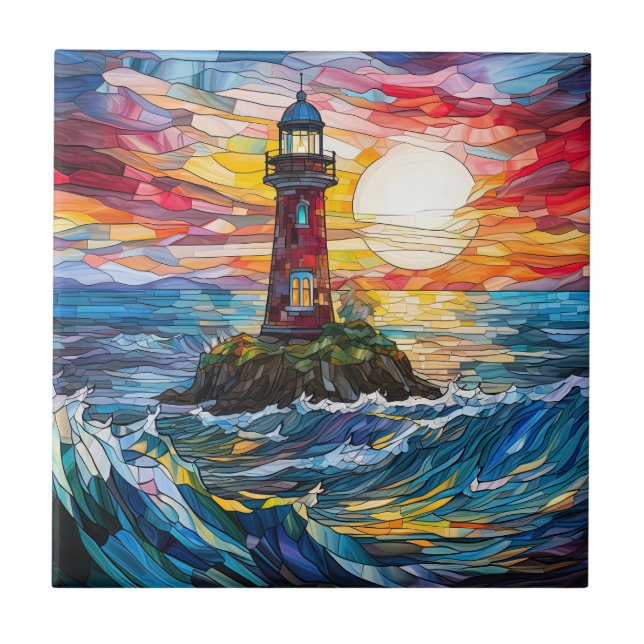 Lighthouse Tile (Front)