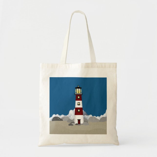 Lighthouse Tote Bag (Front)