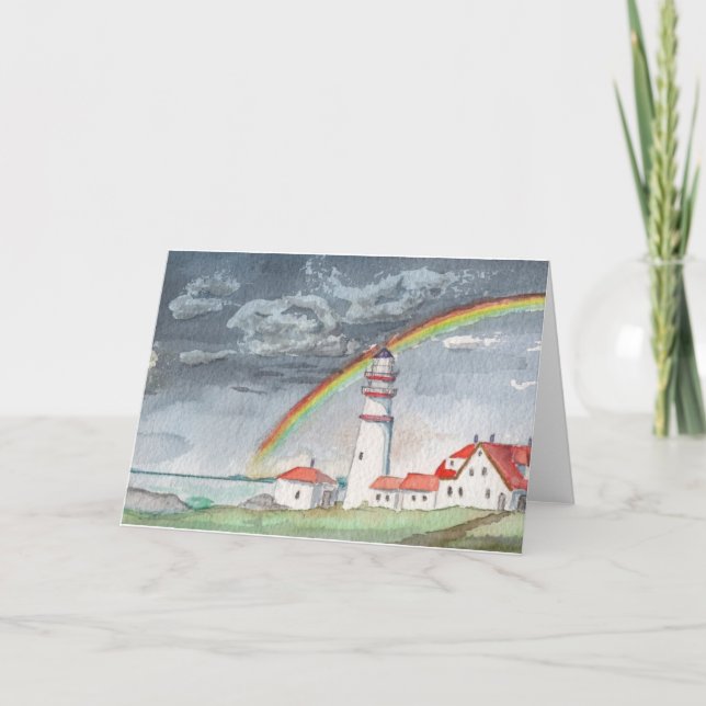 Lighthouse Toutes les occasions Carte de voeux (Devant)