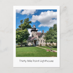 Lighthouse Tower Postcard