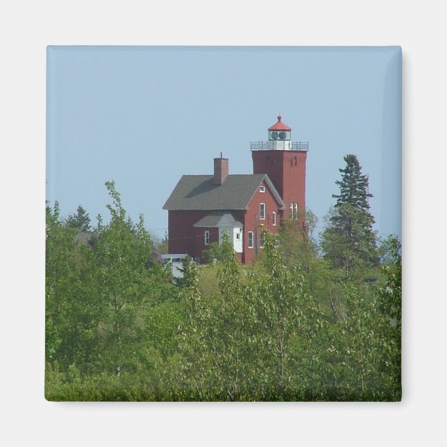 Lighthouse - Two Harbours Magnet (Front)