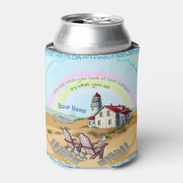 Lighthouse Viewpoint  Can Cooler (Can Front)