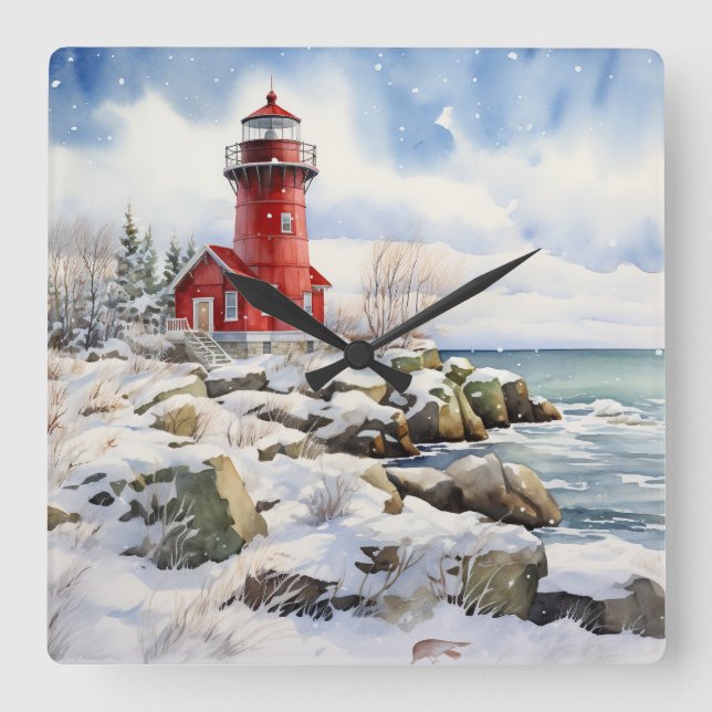 Lighthouse Wall Clock (Front)