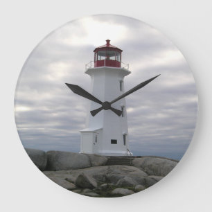Lighthouse Wall  clock Peggy's Cove Nova Scotia