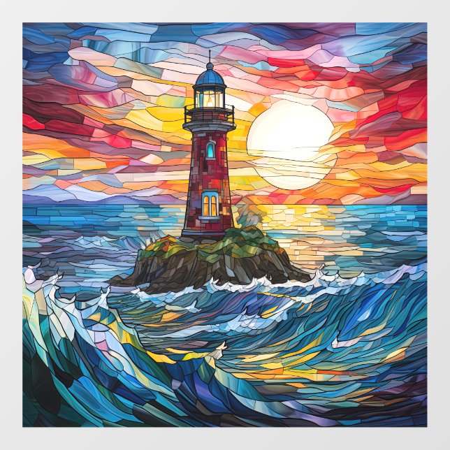 Lighthouse Window Cling (Sheet)
