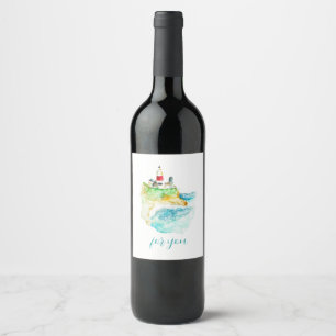 Lighthouse Wine Label