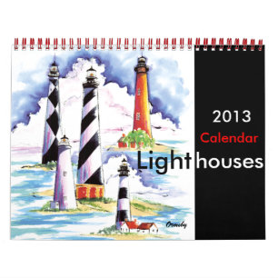 Lighthouses- 2013 Calendar