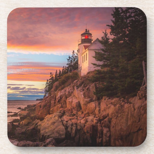 Lighthouses | Acadia National Park Maine Coaster (Front)
