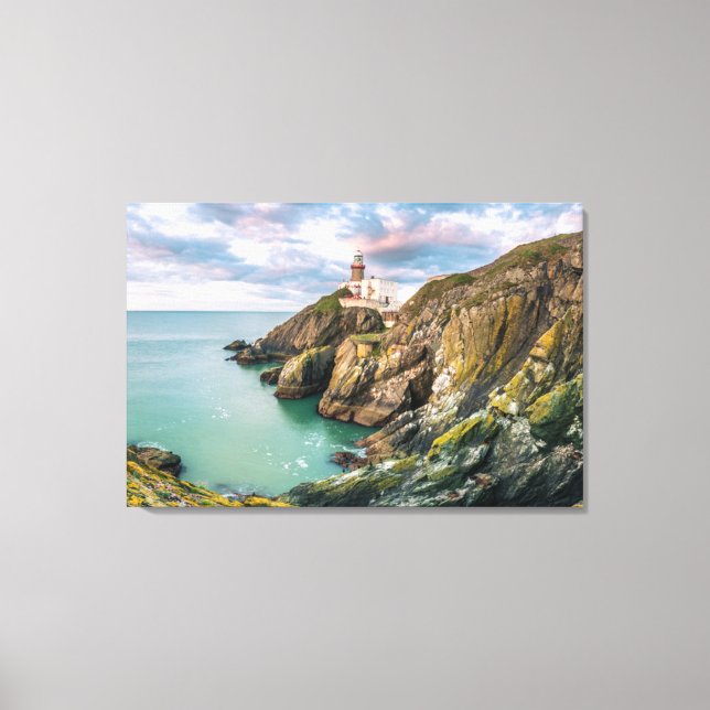 Lighthouses | Baily Lighthouse Dublin, Ireland Canvas Print (Front)