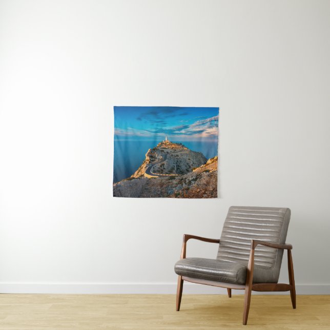 Lighthouses | Balearic Islands, Spain Tapestry (In Situ (Horizontal))