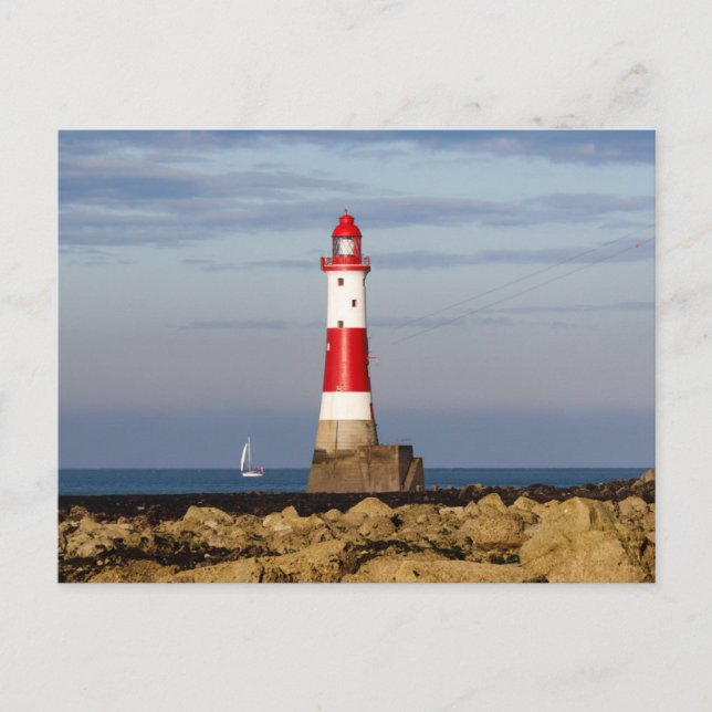 Lighthouses | Beachy Head Lighthouse England Postcard (Front)