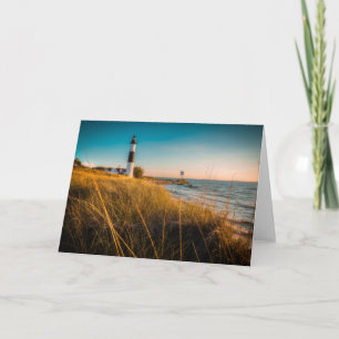 Lighthouses Big Sable Lighthouse Ludington, MI Card